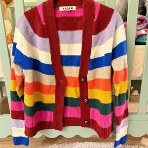 Boden Bold Striped Cardigan